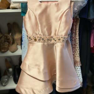 Pale Pink Easter/Wedding/Pageant Dress